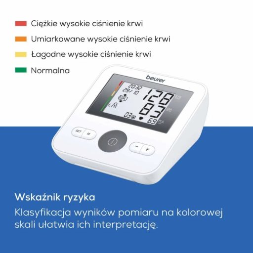 Upper arm blood pressure monitor BM27+