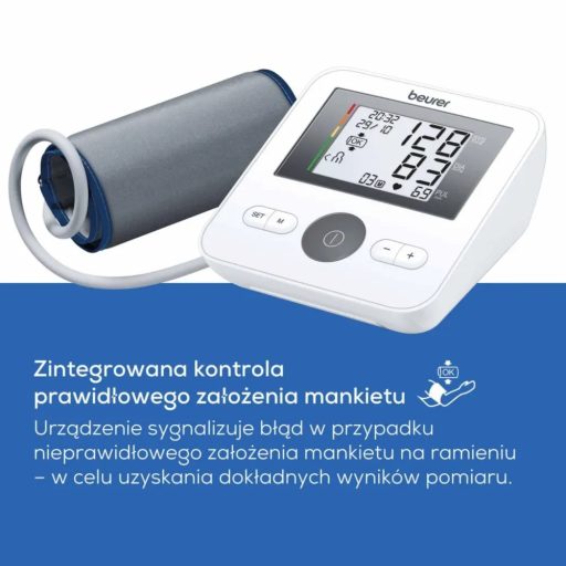 Upper arm blood pressure monitor BM27+