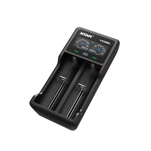 XTAR VC2SL akkumulátor töltő Háztartási elem USB