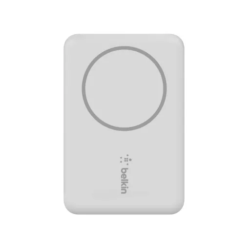 Belkin BPD002BTWH külső akkumulátor 2500 mAh Vezeték nélkül tölthető Fehér