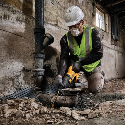 DeWALT DCS389NT szablyafűrész 3000 spm Sárga