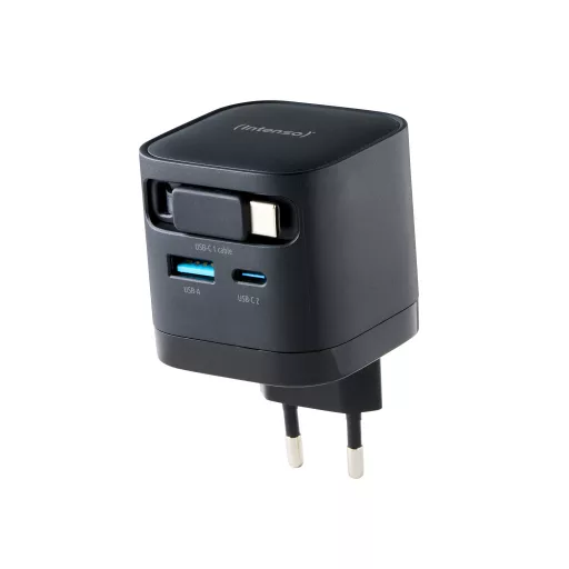 Intenso 7806520 áramátalakító és inverter Beltéri 65 W Fekete