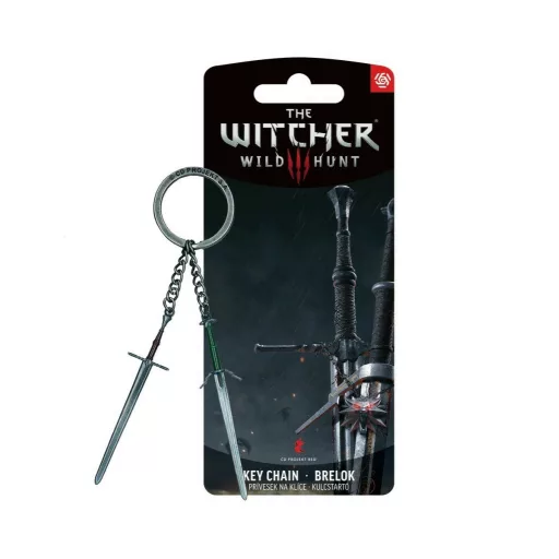 Cenega The Witcher 3 Geralt Two Swords Keychain