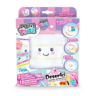   Project Plush Desserts - Creative Kit with Manual Airbrush - Ciastus