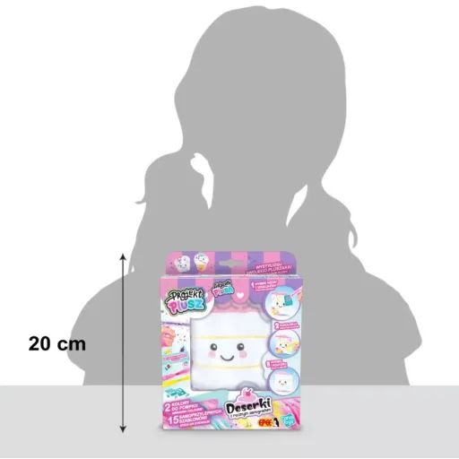 Project Plush Desserts - Creative Kit with Manual Airbrush - Ciastus