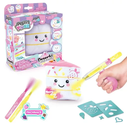 Project Plush Desserts - Creative Kit with Manual Airbrush - Ciastus