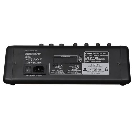 DNA Professional HLC 4 MK2 - analogue mixer with USB, Bluetooth, MP3, phantom power and a DSP processor