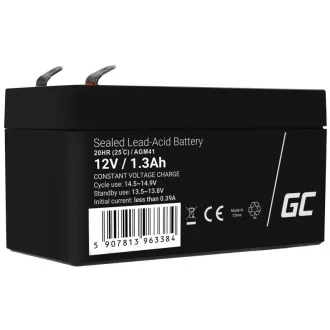   Green Cell AGM41 UPS akkumulátor Zárt savas ólom (VRLA) 12 V 1,3 Ah