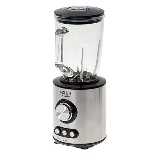 Adler AD 4078 turmixgép Asztali mixer 1700 W Fekete, Rozsdamentes acél, Átlátszó