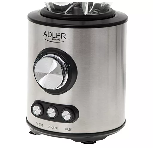 Adler AD 4078 turmixgép Asztali mixer 1700 W Fekete, Rozsdamentes acél, Átlátszó