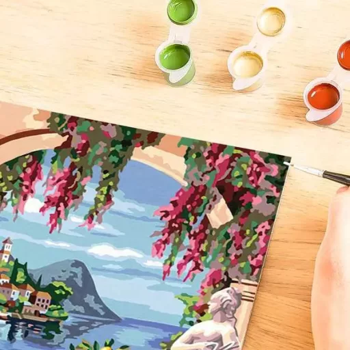 Ravensburger 25963 színező oldal és könyv Számok szerinti színező készlet
