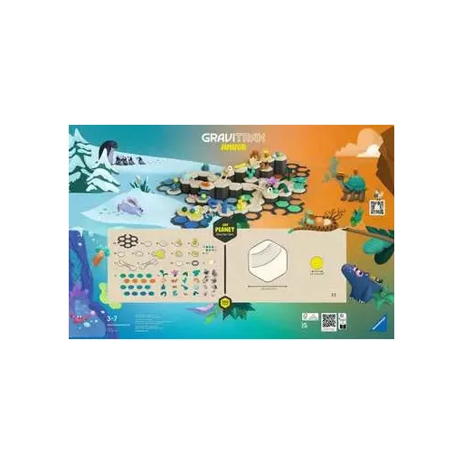Ravensburger GraviTrax Junior Starter-Set XXL Planet Üveggolyó pálya