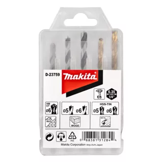 Makita D-23759 fúrószár Fúró készlet 5 db