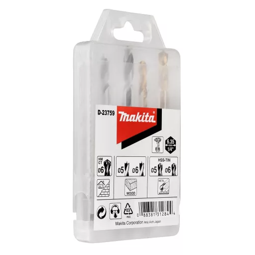 Makita D-23759 fúrószár Fúró készlet 5 db
