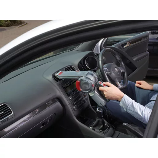 Black & Decker PV1200AV kézi porszívó Szürke, Vörös, Átlátszó
