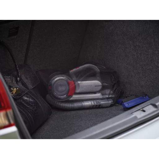 Black & Decker PV1200AV kézi porszívó Szürke, Vörös, Átlátszó