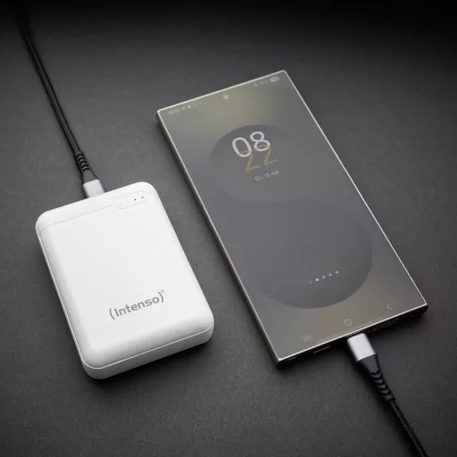 Intenso XS10000 Lítium-polimer (LiPo) 10000 mAh Fehér