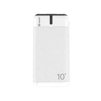 Power bank EnerGo 10000mAh white-black