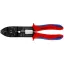Knipex 97 21 215 B Krimpelőfogó Fekete, Kék, Vörös