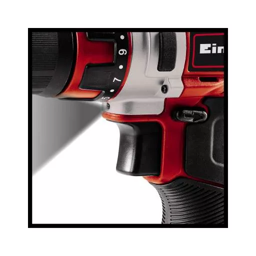 Einhell TE-CD 1 1400 RPM Kulcsnélküli 1,13 kg Fekete, Vörös