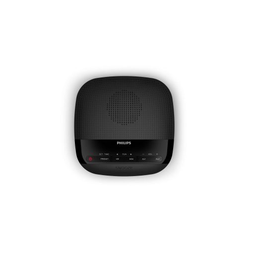 Philips TAR3205/12 rádió Óra Digitális Fekete