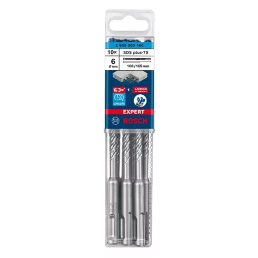 Bosch Expert SDS plus-7X Hammer drill bit 10 db