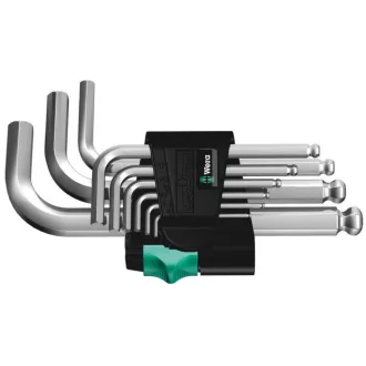   Wera 05133163001 imbuszkulcs L alakú imbuszkulcs Metrikus 9 db