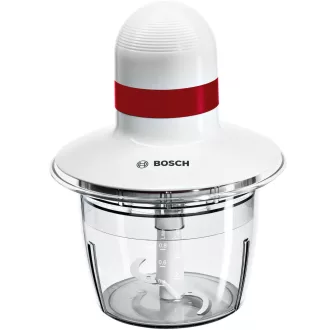   Bosch MMRP1000 konyhai aprítógép 0,8 L 400 W Vörös, Átlátszó, Fehér