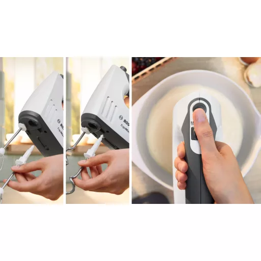 Bosch MMRP1000 konyhai aprítógép 0,8 L 400 W Vörös, Átlátszó, Fehér