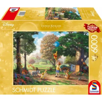 Schmidt Spiele 57399 kirakós játék 6000 db Rajzfilmek