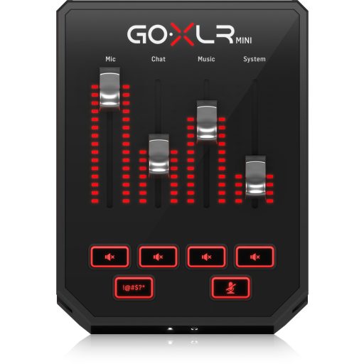 TC-Helicon GO XLR Mini 10 - 20000 Hz Fekete