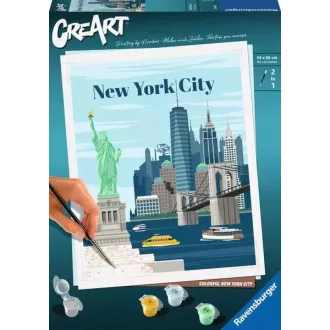   Ravensburger 23686 színező oldal és könyv Számok szerinti színező készlet