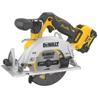  DeWALT DCS512P2-QW hordozható körfűrész 14 cm Fekete, Sárga 3600 RPM
