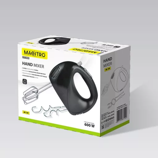 Maestro MR-500 Hand mixer Black