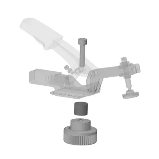 BESSEY STC-VH50-T20 asztalos szorító Csipesz készlet 4 cm Fekete, Vörös, Acél