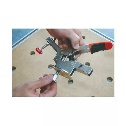 BESSEY STC-VH50-T20 asztalos szorító Csipesz készlet 4 cm Fekete, Vörös, Acél