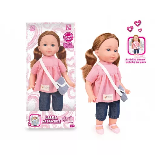 Functional doll Natalia in a tunic 36 cm