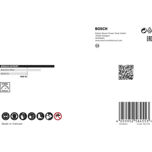 Bosch 2 608 901 392 köszörülő és csiszoló eszköz forgószerszámhoz Vágókorong