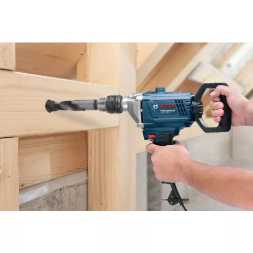 Bosch 0 601 1B0 000 fúrógép 630 RPM 3 kg Fekete, Kék
