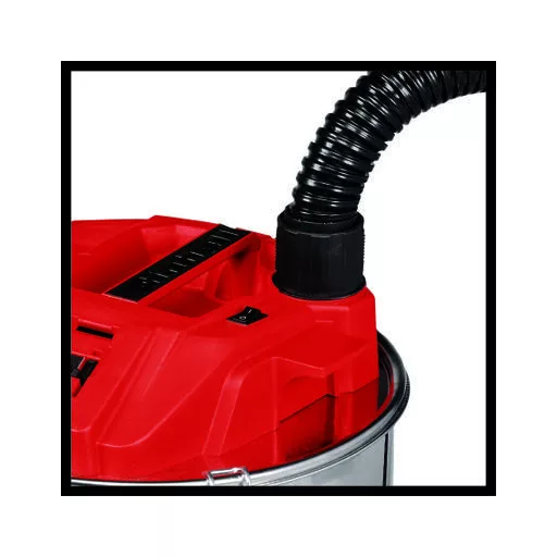 Einhell TE-AV 18/15 Li C-Solo 15 L Fekete, Szürke, Vörös