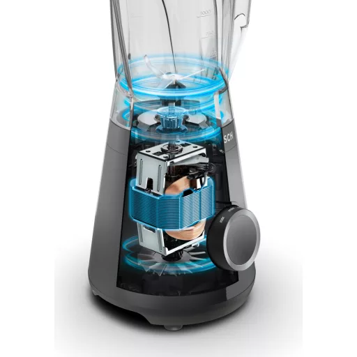 Bosch Serie 4 MMB6141B turmixgép 1,5 L Asztali mixer 1200 W Fekete