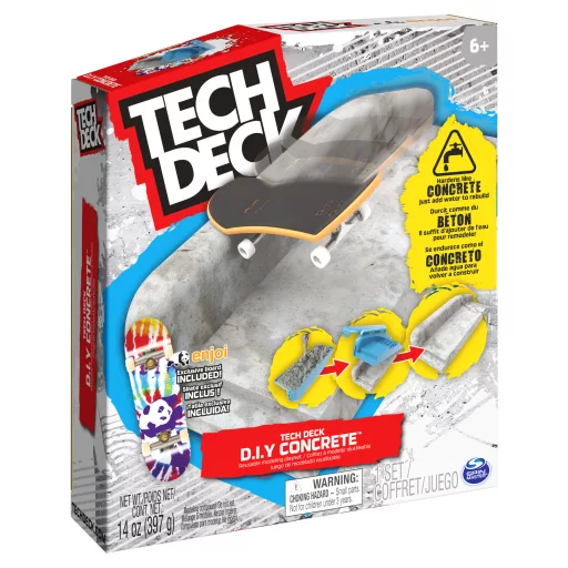 Tech Deck TED ACS Kinetic Concrete Ast GML Ujjdeszka szett