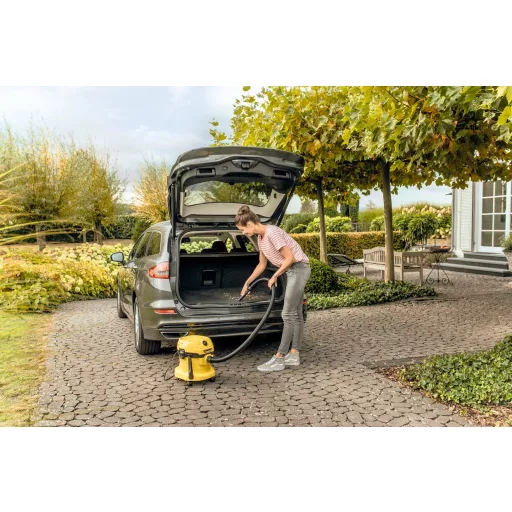 Kärcher WD 2 Plus V-12/4/18 12 L Hordó alakú vákuum Száraz és nedves 1000 W Porzsák