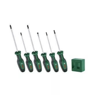 Bosch 1 600 A02 W7L Készlet Egyenes csavarhúzó