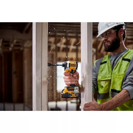 DeWALT DCF850N-XJ motoros csavarhúzó és ütvecsavarozó 3250 RPM Fekete, Sárga