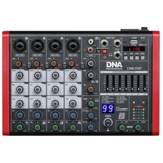 DNA CM6-DSP - USB audio mixer with MP3 player