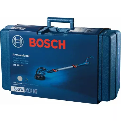 Bosch GTR 55-225 Gipszkarton csiszoló 910 RPM Fekete, Kék 550 W