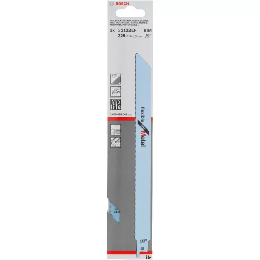 Bosch S 1122 EF Lombfűrész penge Bimetál 2 db
