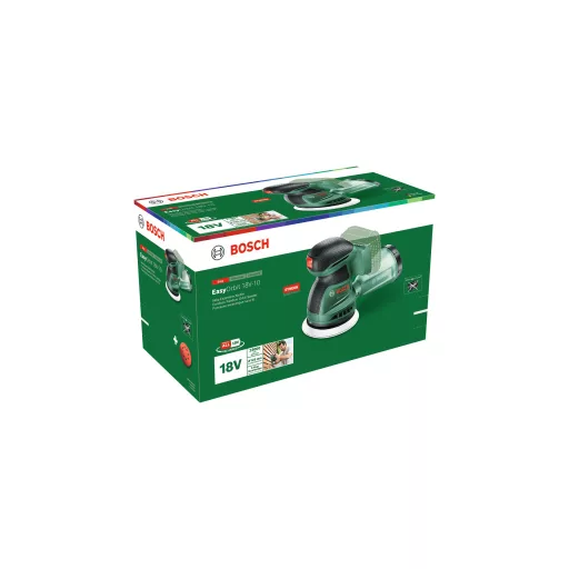 Bosch EasyOrbit 18V-10 Orbitális csiszoló 23000 OPM Fekete, Zöld