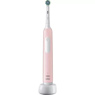   Oral-B | Electric Toothbrush | Pro Series 1 Cross Action | Rechargeable | For adults | Number of brush heads included 1 | Number of teeth brushing modes 3 | Pink